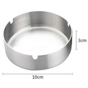 10cm1.0加厚不锈钢烟灰缸可定制LOGO