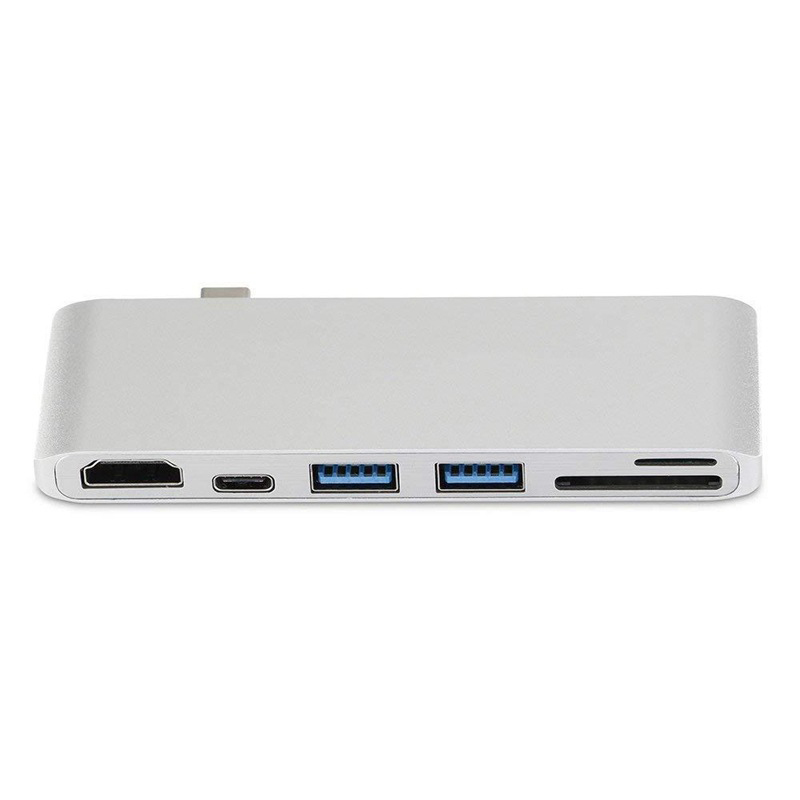 F511998 type-c扩展坞6合1 USB3.1 HUB macbook 外接扩展6合1