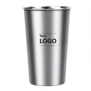 304不锈钢啤酒杯ins果汁杯饮料杯咖啡冷饮杯广告LOGO杯工艺北欧风