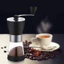 咖啡研磨机 手摇塑料咖啡磨 玻璃手摇咖啡磨豆机 手动咖啡磨豆机