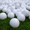 高尔夫进口沙林材质三层高弹力远距离比赛球可定制LOGO