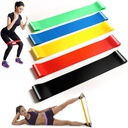 30 pounds Red Latex Elastic Yoga Resistance Bands / Yoga Ten