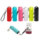 2600mAh 2 in 1 Keychain Power Bank Charger